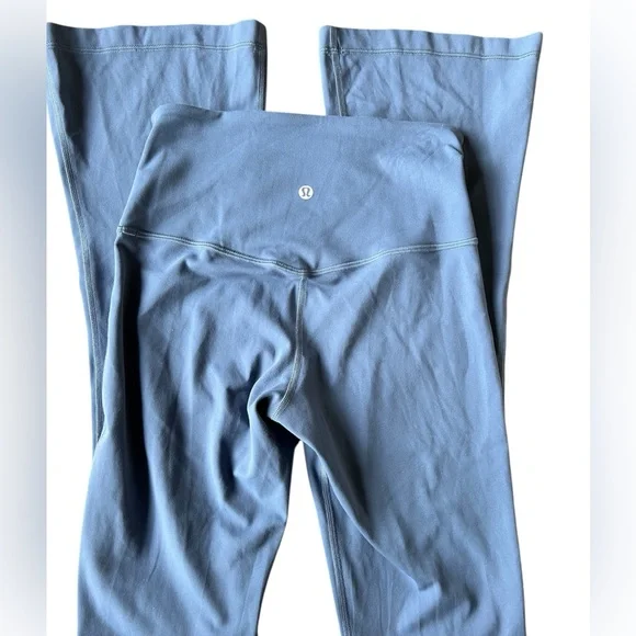Lululemon Align Flare Leggings Size 4 Blue - Picture 2 of 5